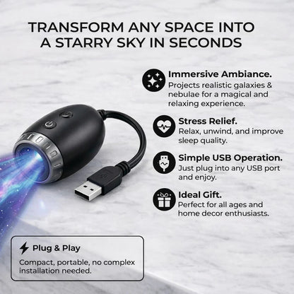 AstroLume™ Galaxy Projector